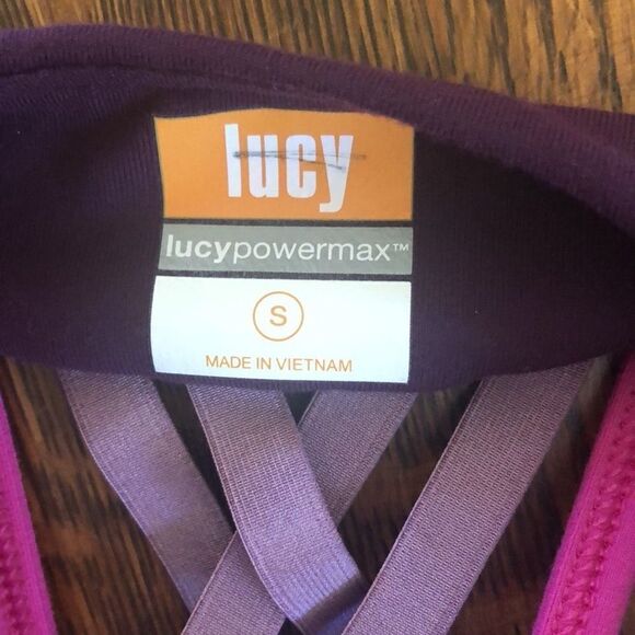 Lucy Pink and Purple Halter Top - Picture 5 of 7